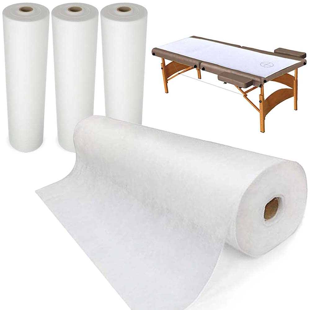 Disposable Non Woven Bed Sheet Roll 30 gsm SKINFUDGE® Clinics (Dermatology, Plastic Surgery & Laser Center)